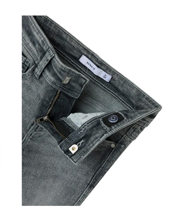 NKFPOLLY SKINNY BOOT 1142-AU jeans grijs