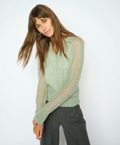 Dames trui groen