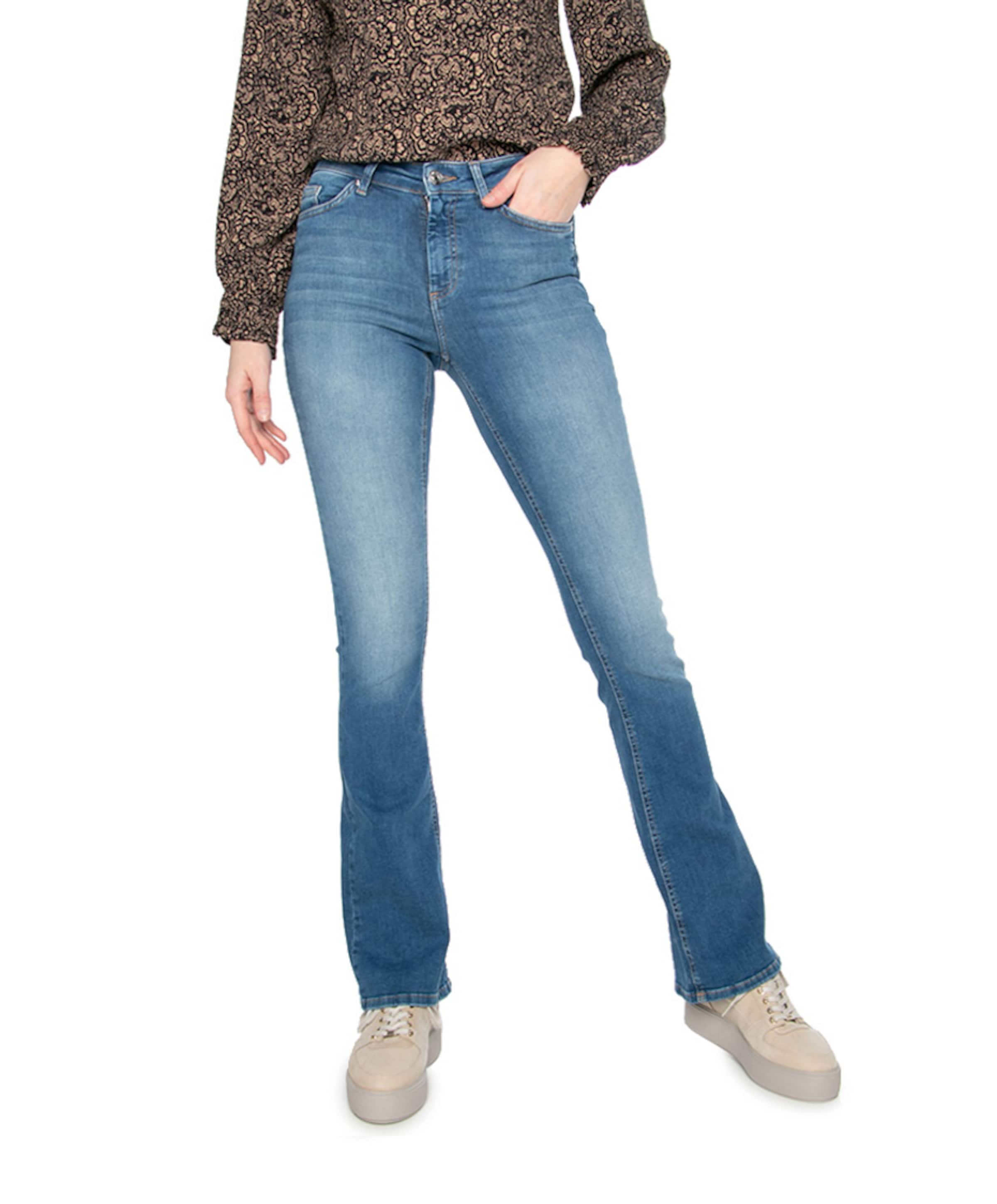 ONLBLUSH LIFE MID FLARED dames jeans blauw
