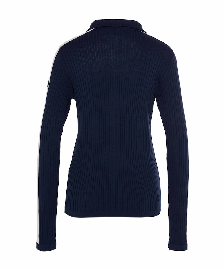 Dames pully blauw