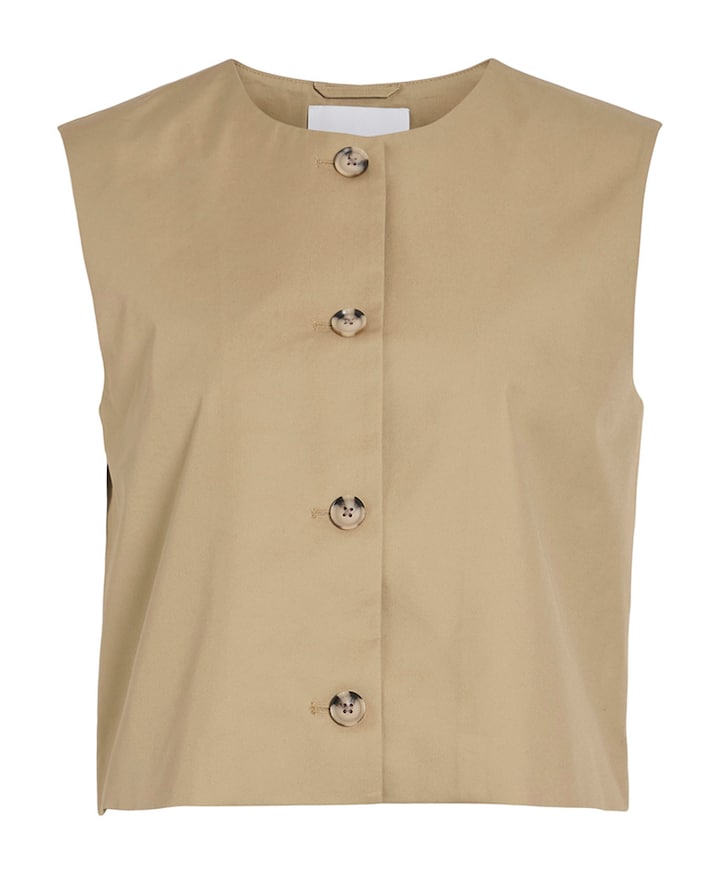 Gilet beige