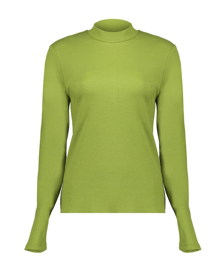 Dames longsleeve groen
