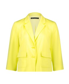 Dames blazer geel