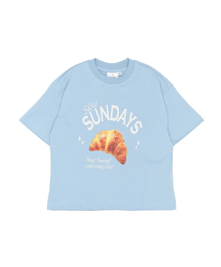 Meisjes t-shirt blauw