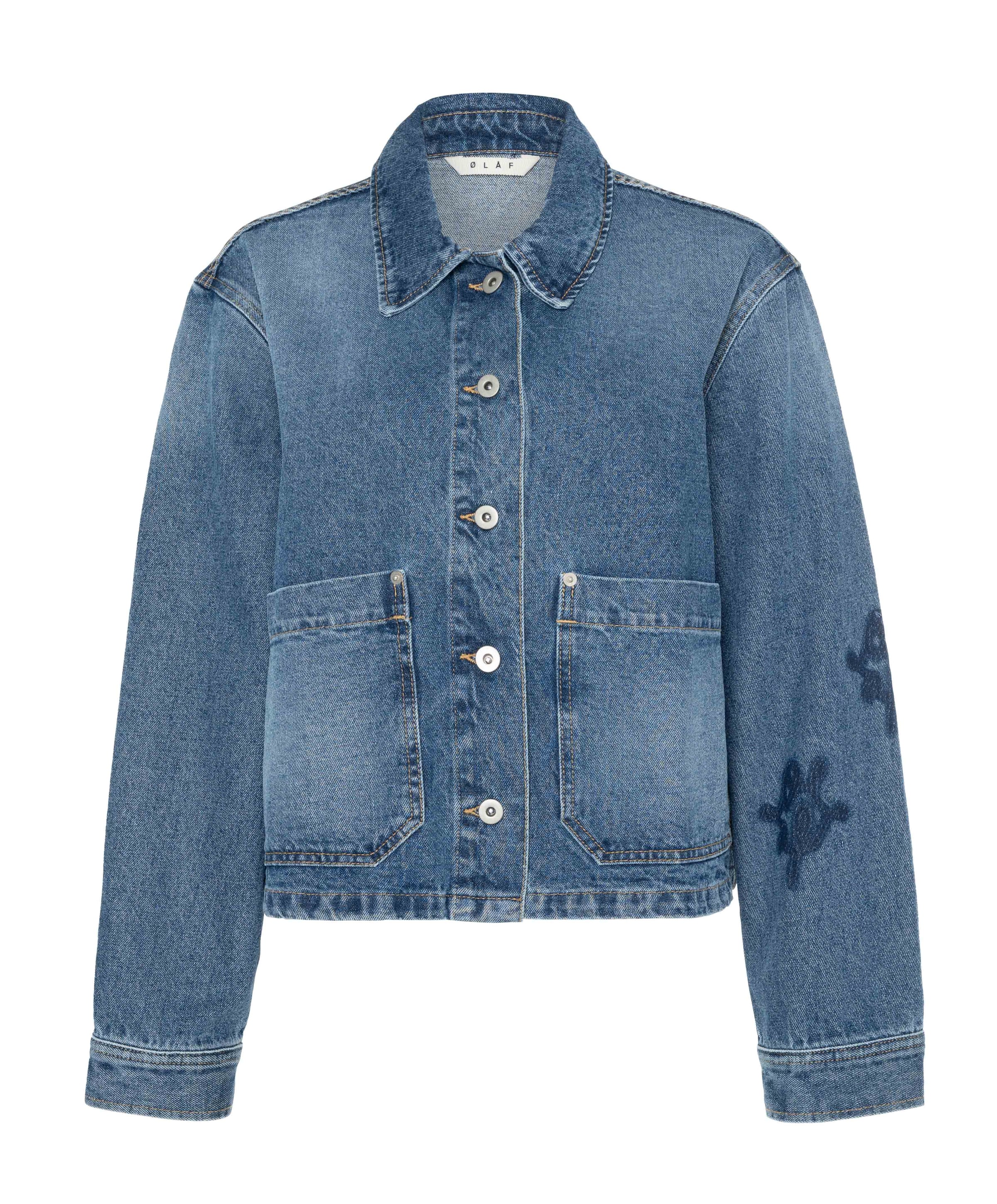 Jeansjack blauw