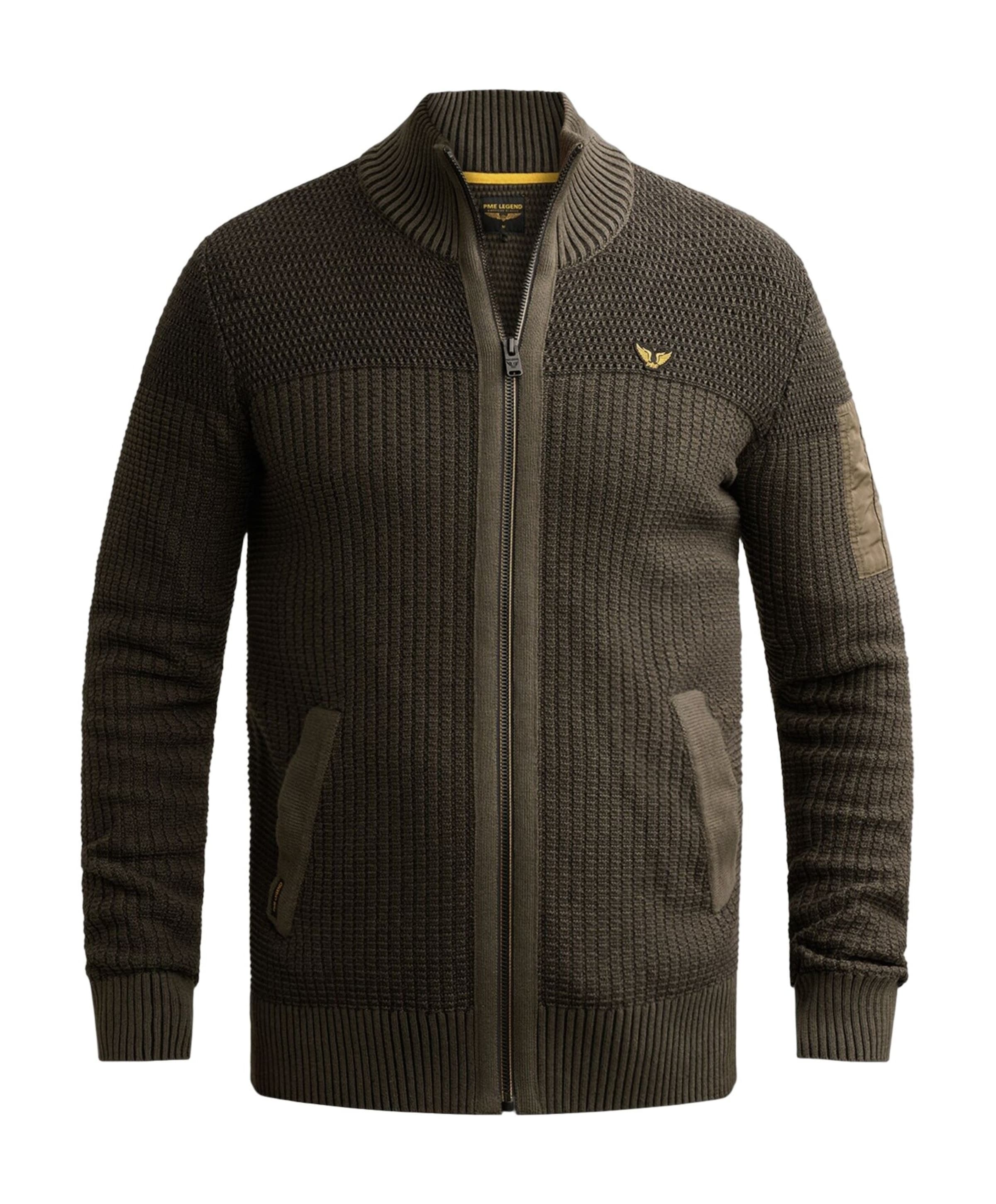 Heren vest grijs