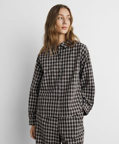 Dames blouse bruin