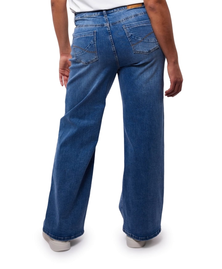 Essentials: Neona jeans dames jeans blauw