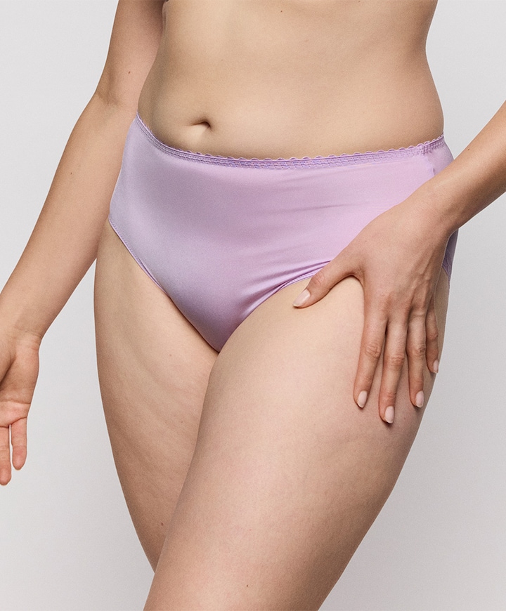 Dames slip paars