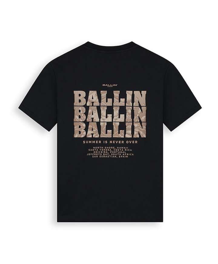 Jongens T-shirt zwart