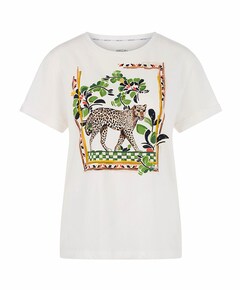 Dames T-shirt ecru