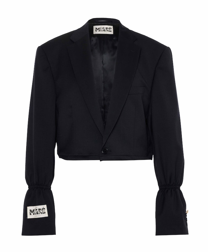 Dames blazer zwart