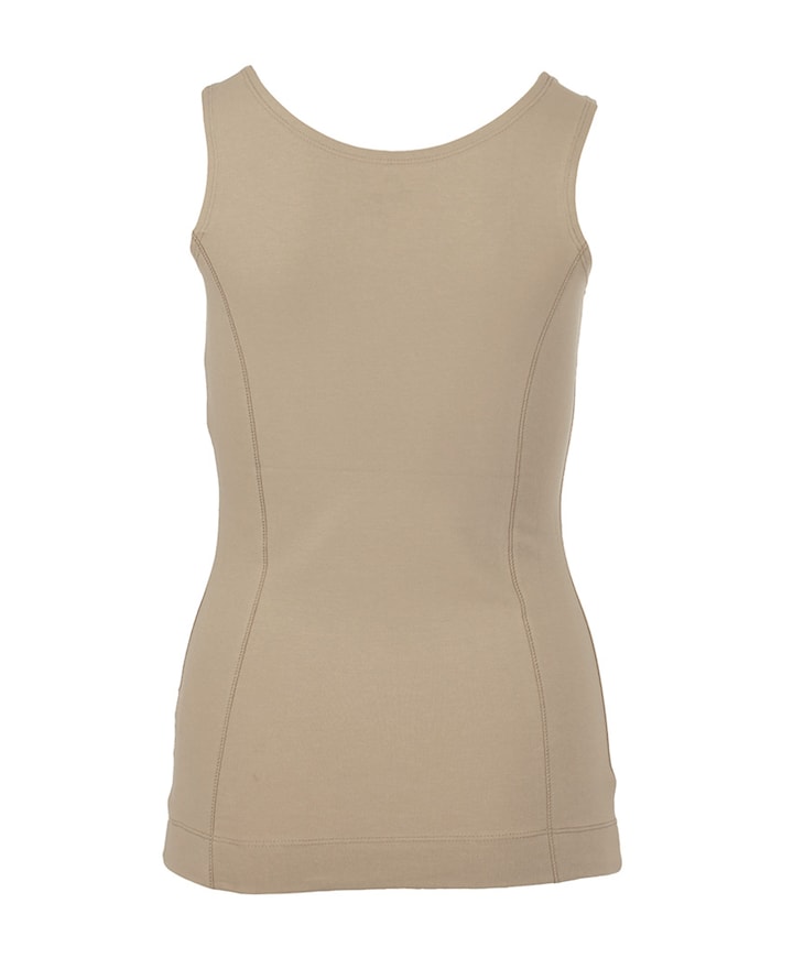 Dames top beige