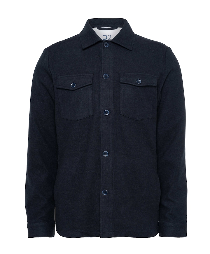 Overshirt blauw