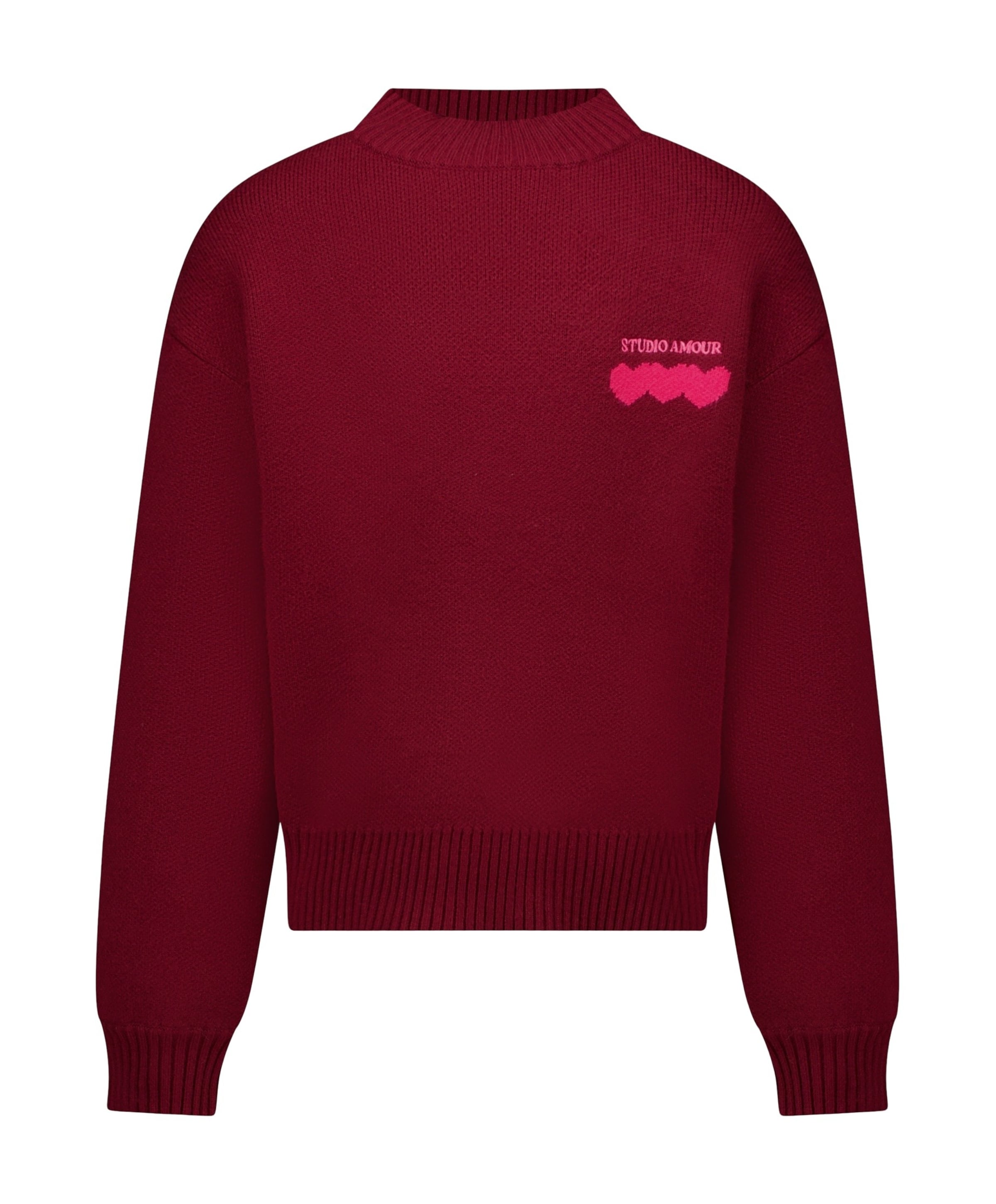 Meisjes trui bordeaux