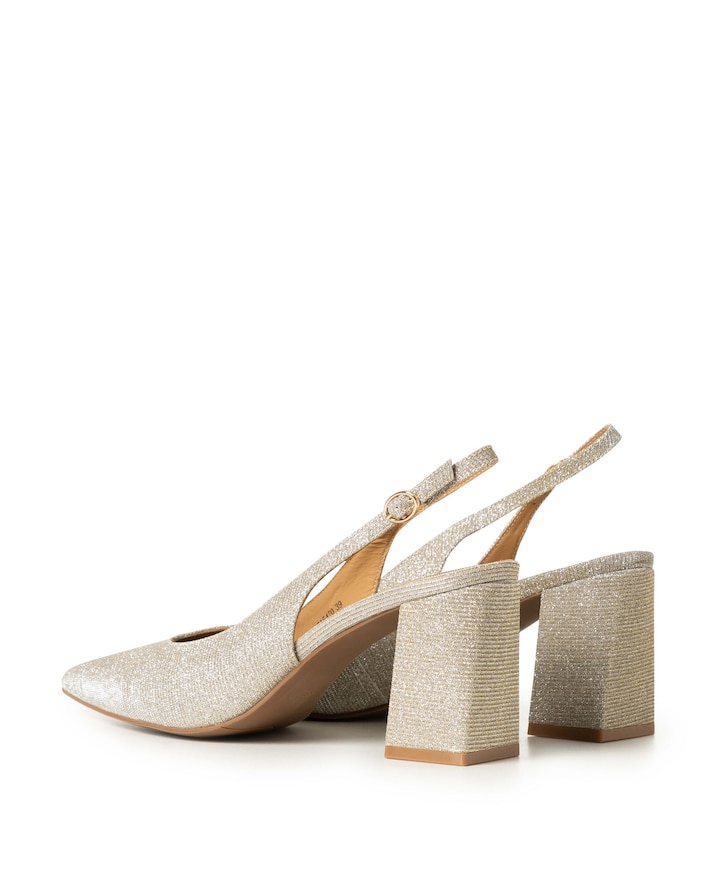 Alfonsa dames slingbacks goud