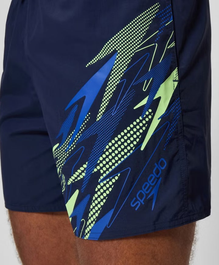 Heren zwemshort blauw