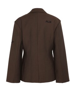 Dames blazer bruin