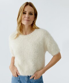 Dames trui ecru