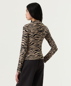 Meisjes longsleeve beige