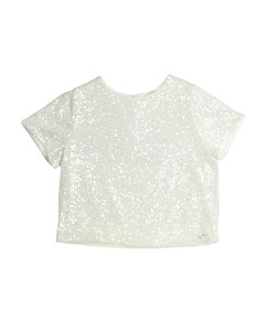 Blouse korte mouw ecru