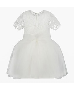 Meisjes jurk ecru