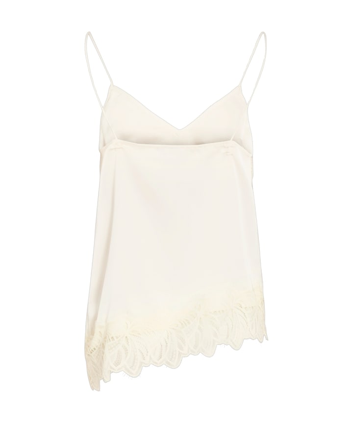 Dames top ecru