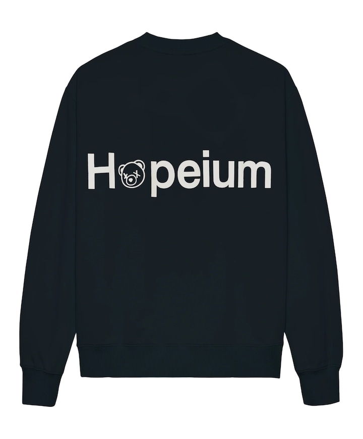 Heren sweater blauw