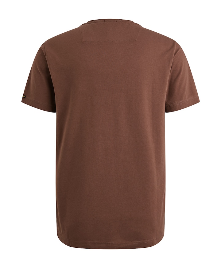 Heren t-shirt bruin