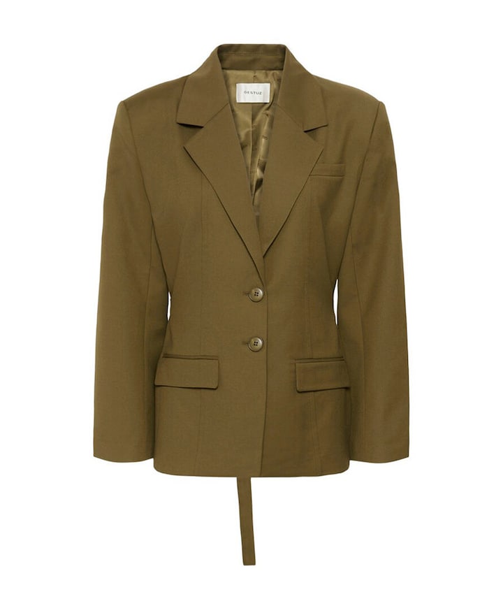 Dames blazer groen