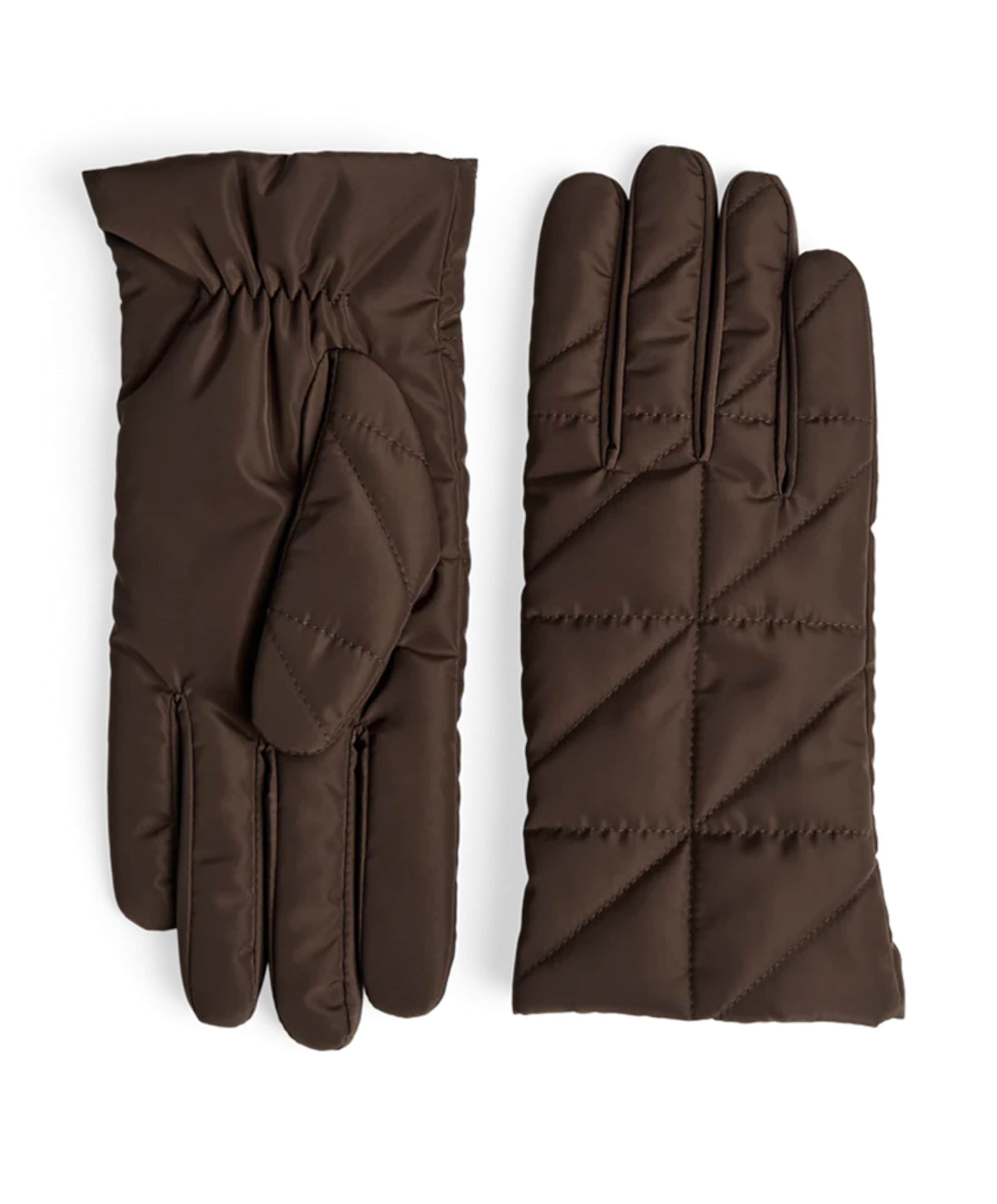 Dames handschoenen bruin