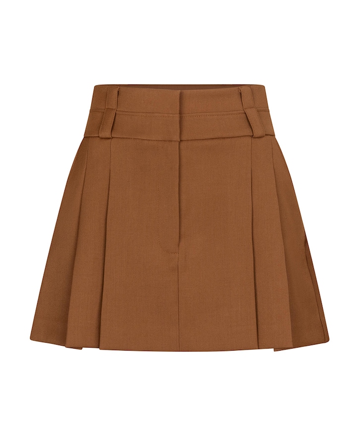 Dames rok bruin