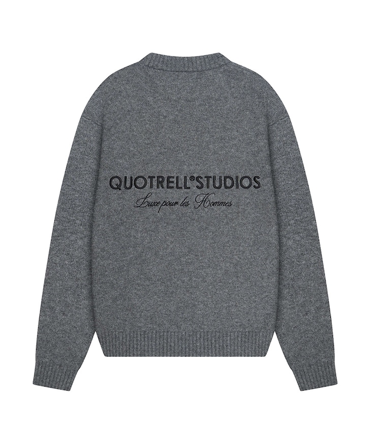 Heren sweater grijs