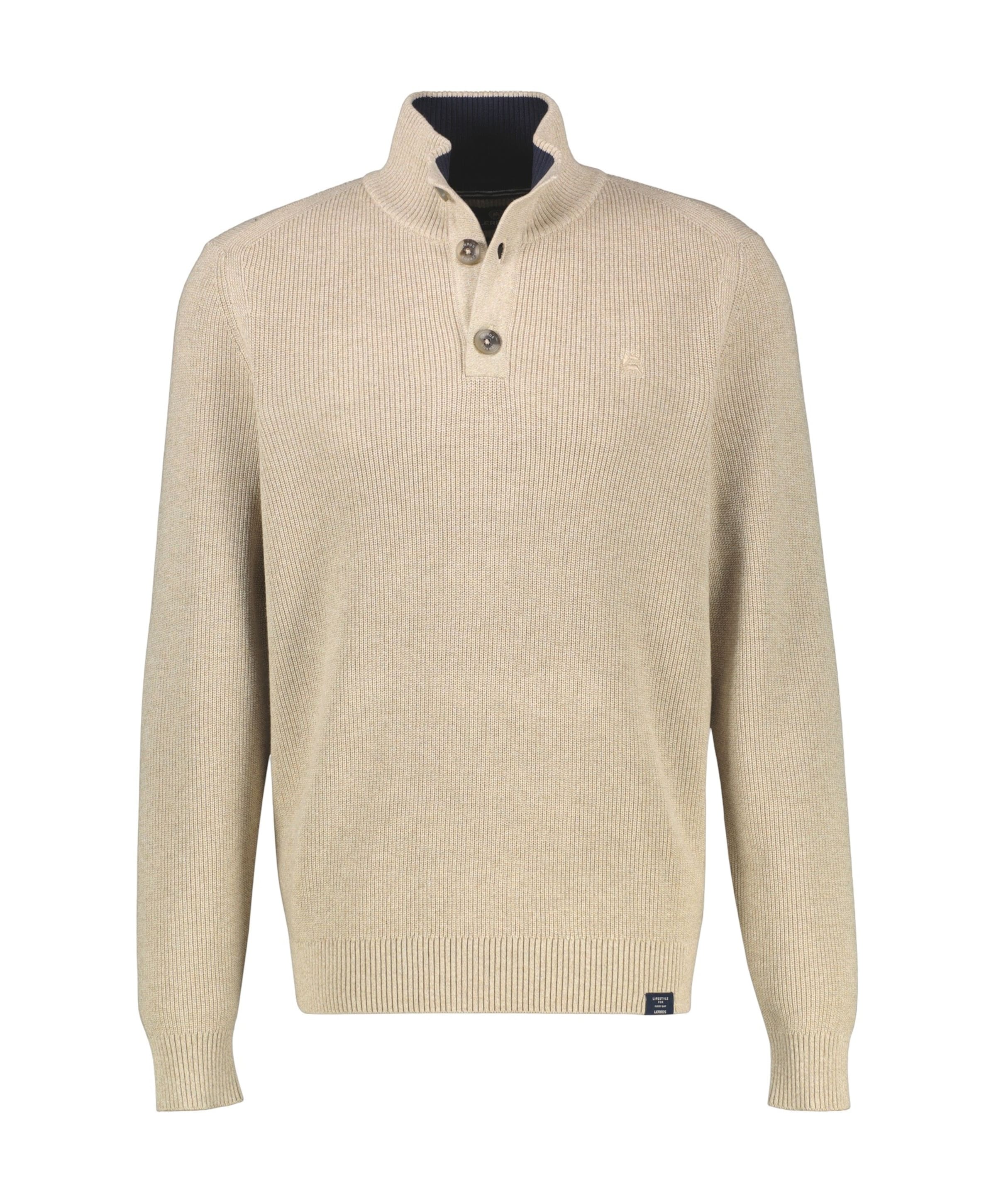 Heren trui beige
