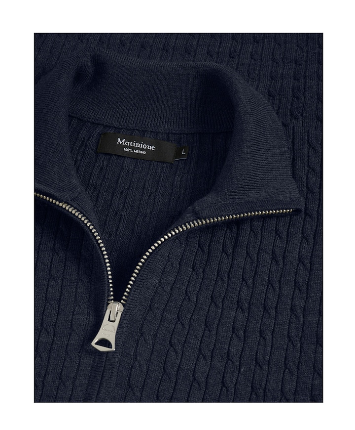 Heren trui blauw