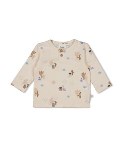 Jongens longsleeve ecru