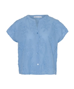 Dames blouse blauw