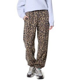 Karter jogger framed monogram dames broek bruin