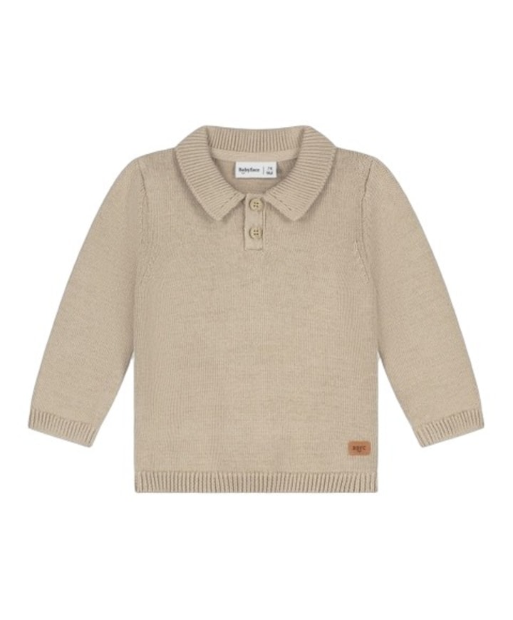 Jongens trui beige