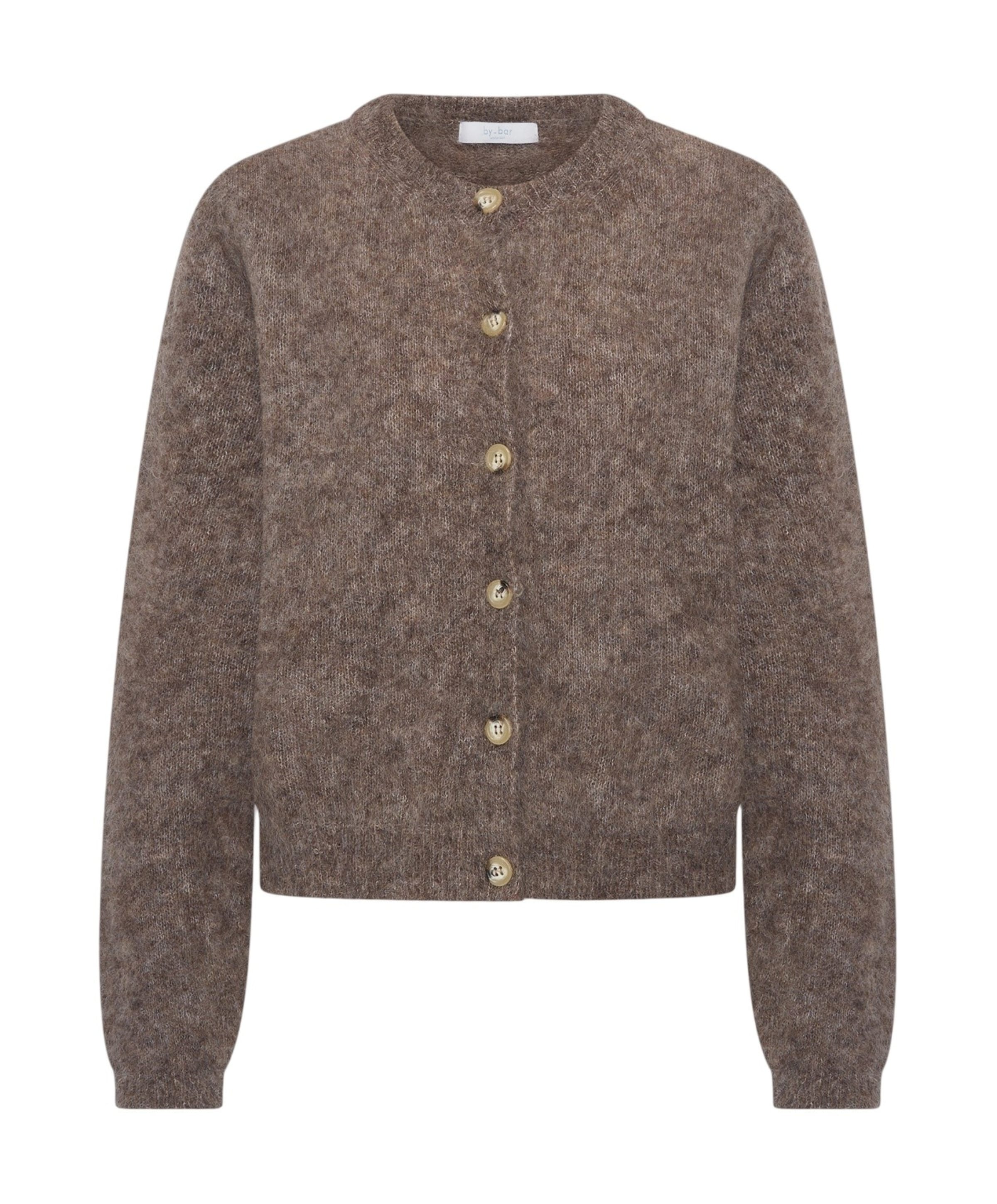 Dames vest bruin
