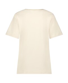 Dames t-shirt beige