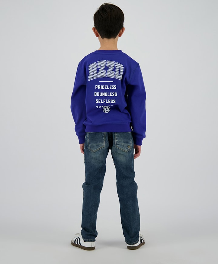 Berlin crafted jongens jeans blauw