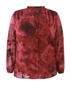 Dames blouse bordeaux