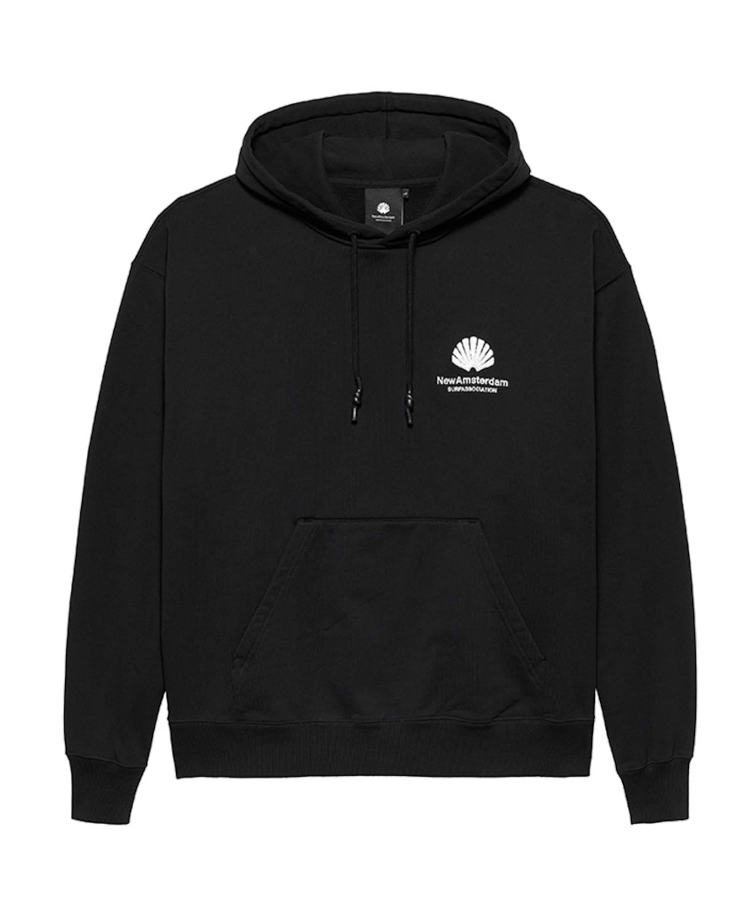 Heren hoodie zwart