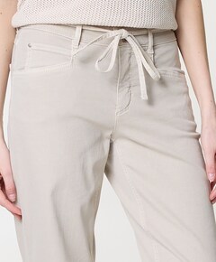 Liv Straight dames jeans beige