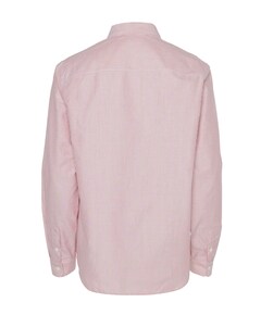 Heren overhemd lange mouw rood