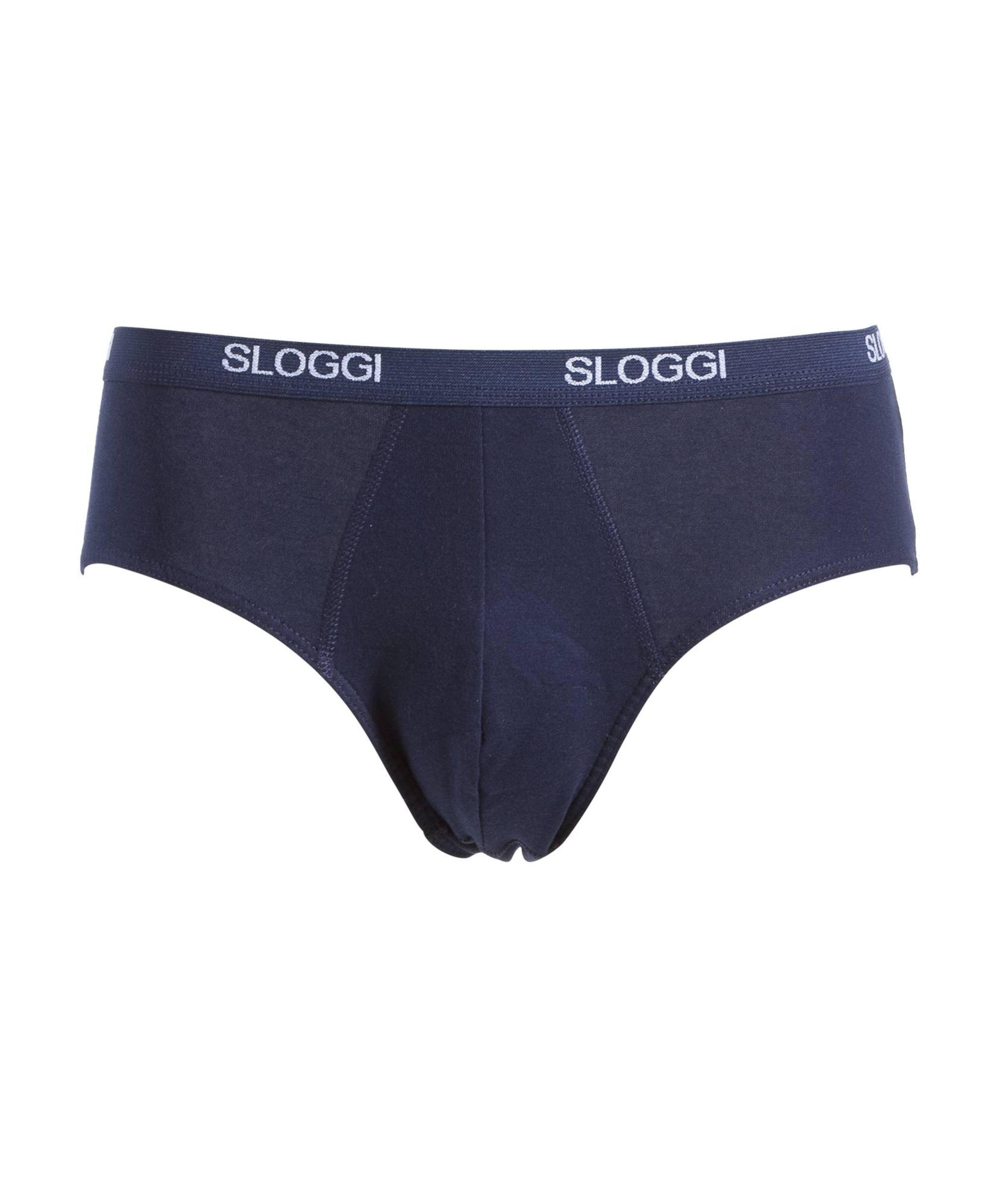 Heren slip blauw