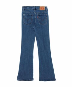 LVG 726 flare side slit jeans blauw