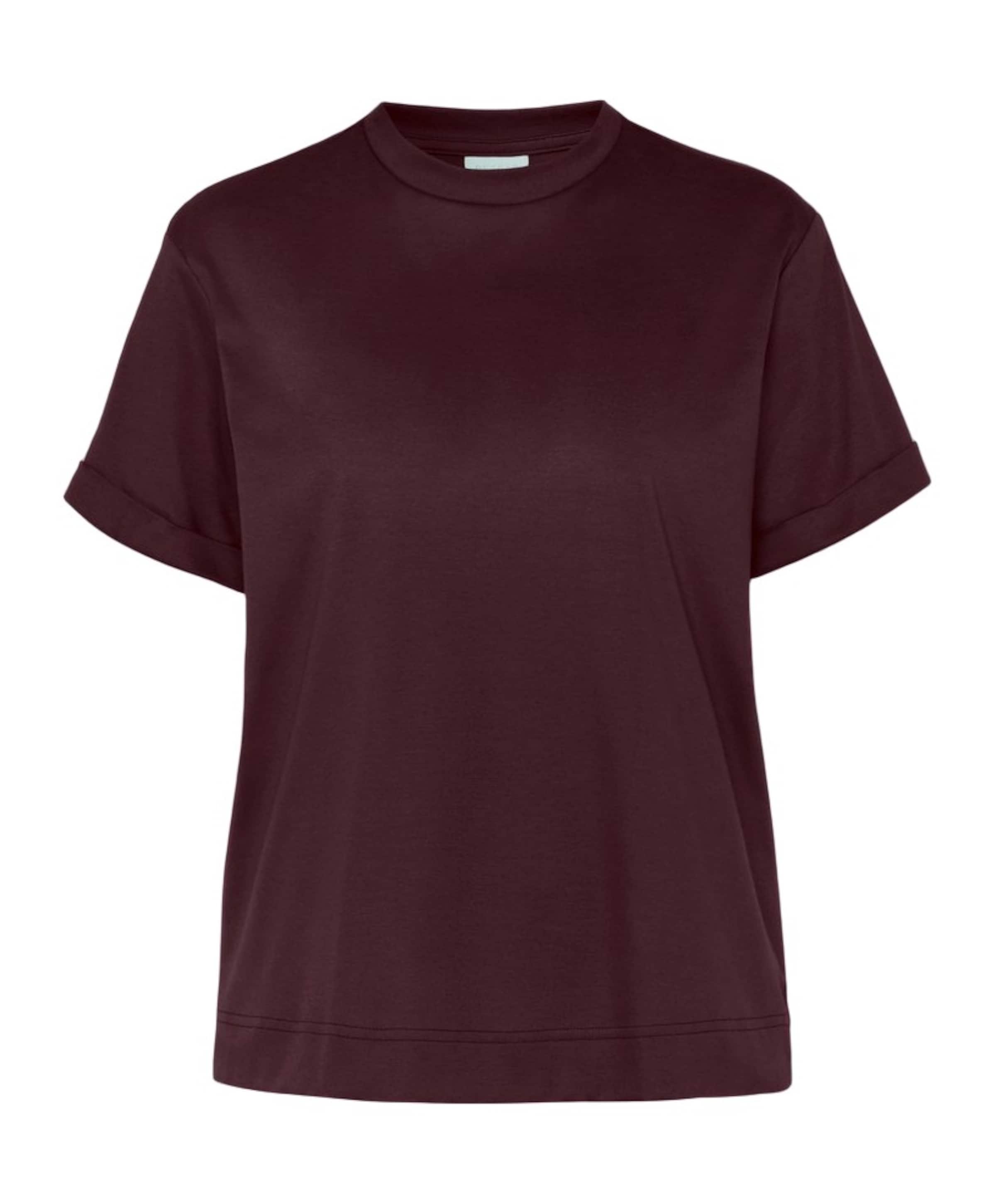 Dames T-shirt bordeaux