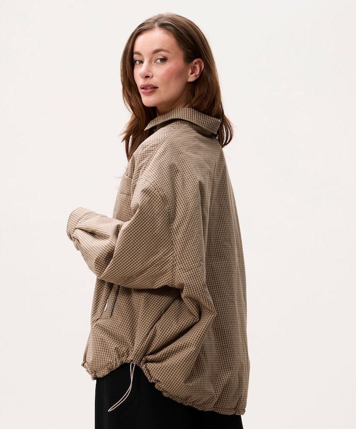 Dames jas beige
